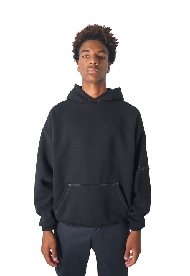 WSYD Side Pocket Oversize Hoodie 500 gsm