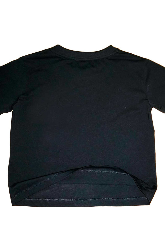 T-shirt infantil oversized WSYD para menino, 250 g/m²