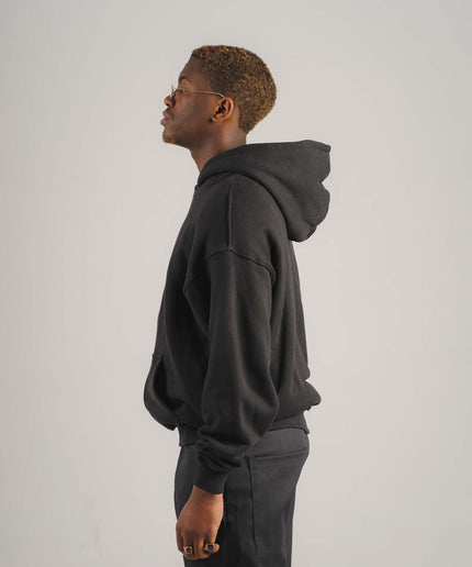 Zipped Hoodie — 100% Cotton