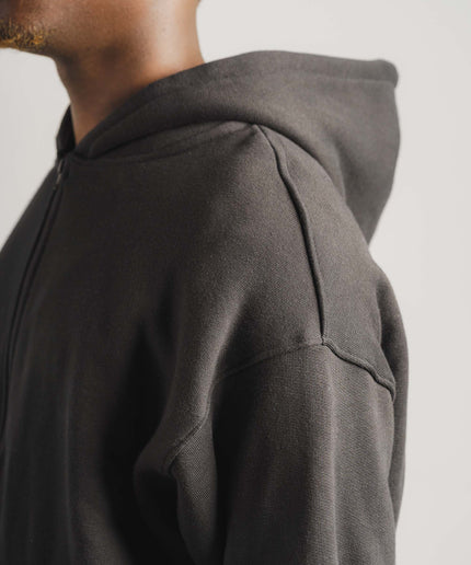 Zipped Hoodie — 100% Cotton