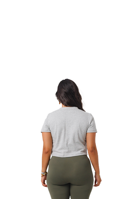 T-shirt para mulher WSYD Slim Fit Rib
