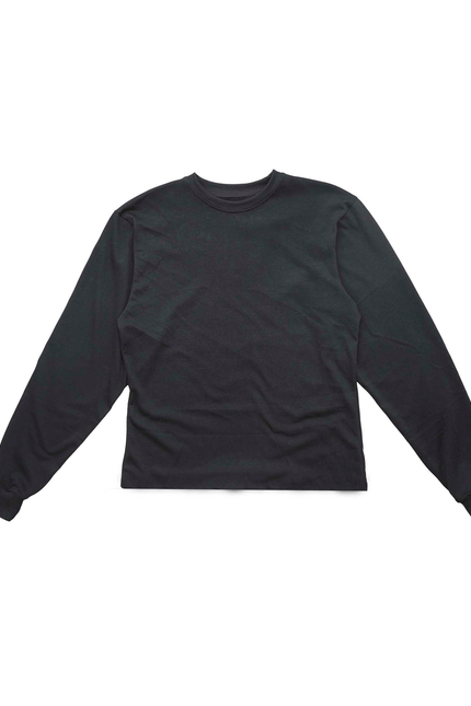 T-shirt de manga comprida WSYD para homem – 180 g/m²